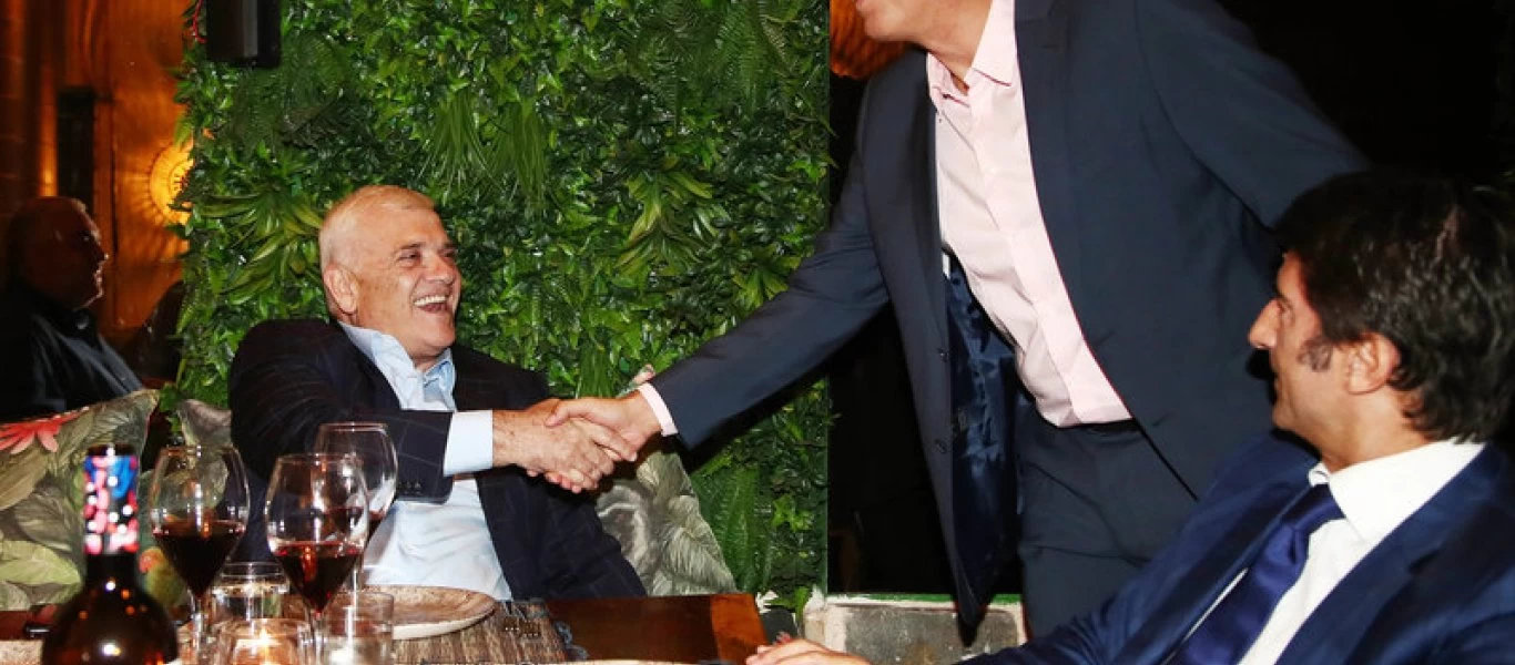 Σύσσωμη η οικογένεια της ΑΕΚ παρευρέθηκε στο δείπνο του Νίκου Κωστένογλου